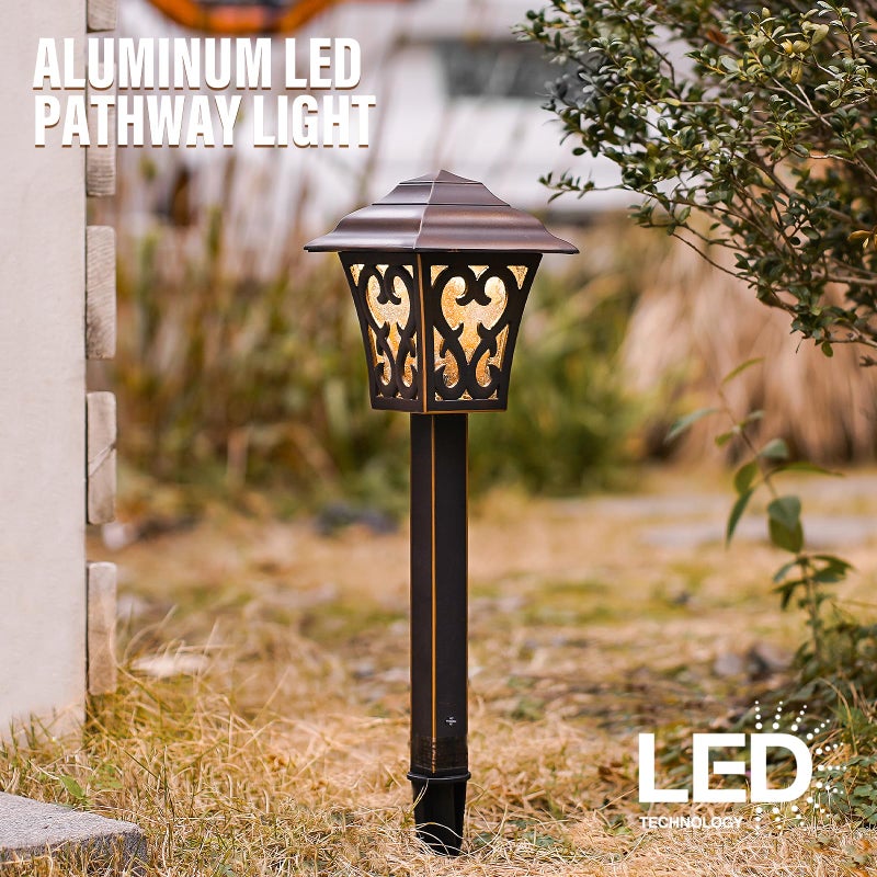 Malibu C Malibu Lights Outdoor Low Voltage Landscape Path Lights LED Garden Pathway Light 0.8W Warm White Lights for Lawn, Yard, Patio 8405-9112-01 - Image 5